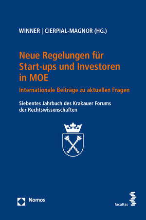 Buchcover Neue Regelungen für Start-ups und Investoren in MOE  | EAN 9783708921280 | ISBN 3-7089-2128-3 | ISBN 978-3-7089-2128-0