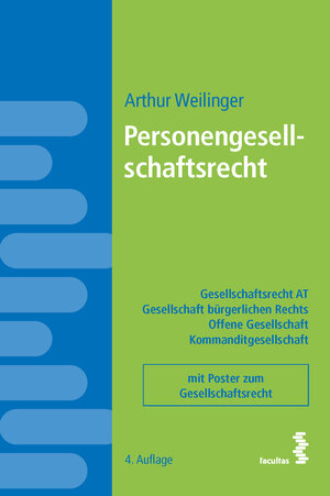 Buchcover Personengesellschaftsrecht | Arthur Weilinger | EAN 9783708924977 | ISBN 3-7089-2497-5 | ISBN 978-3-7089-2497-7