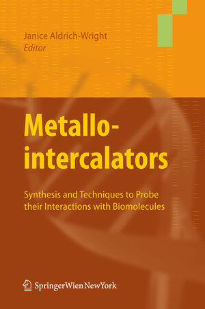 Buchcover Metallointercalators  | EAN 9783709116692 | ISBN 3-7091-1669-4 | ISBN 978-3-7091-1669-2