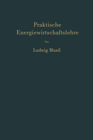 Buchcover Praktische Energiewirtschaftslehre | Ludwig Musil | EAN 9783709124178 | ISBN 3-7091-2417-4 | ISBN 978-3-7091-2417-8