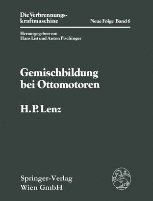 Buchcover Gemischbildung bei Ottomotoren | Hans P. Lenz | EAN 9783709137659 | ISBN 3-7091-3765-9 | ISBN 978-3-7091-3765-9