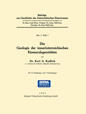 Buchcover Die Geologie der Innerösterreichischen Eisenerzlagerstätten | Karl A. Redlich | EAN 9783709159811 | ISBN 3-7091-5981-4 | ISBN 978-3-7091-5981-1