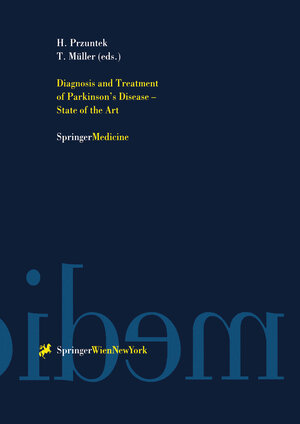 Buchcover Diagnosis and Treatment of Parkinson’s Disease — State of the Art  | EAN 9783709163603 | ISBN 3-7091-6360-9 | ISBN 978-3-7091-6360-3
