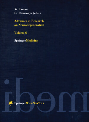 Buchcover Advances in Research on Neurodegeneration  | EAN 9783709163696 | ISBN 3-7091-6369-2 | ISBN 978-3-7091-6369-6