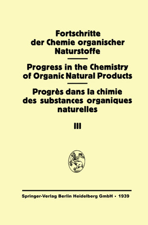 Buchcover Fortschritte der Chemie Organischer Naturstoffe  | EAN 9783709171868 | ISBN 3-7091-7186-5 | ISBN 978-3-7091-7186-8