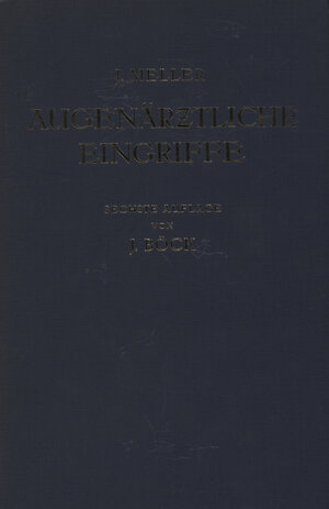 Buchcover Augenärztliche Eingriffe | Josef Meller | EAN 9783709177501 | ISBN 3-7091-7750-2 | ISBN 978-3-7091-7750-1