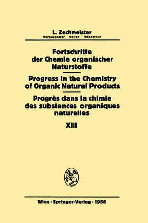 Buchcover Fortschritte der Chemie Organischer Naturstoffe / Progress in the Chemistry of Organic Natural Products / Progrès dans la Chimie des Substances Organiques Naturelles  | EAN 9783709180334 | ISBN 3-7091-8033-3 | ISBN 978-3-7091-8033-4