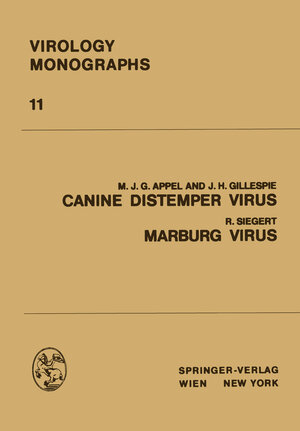 Buchcover Canine Distemper Virus | M.J.G. Appel | EAN 9783709183021 | ISBN 3-7091-8302-2 | ISBN 978-3-7091-8302-1