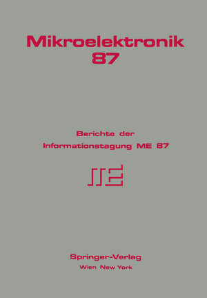 Buchcover Mikroelektronik 87 | G. Hoffmann | EAN 9783709189405 | ISBN 3-7091-8940-3 | ISBN 978-3-7091-8940-5