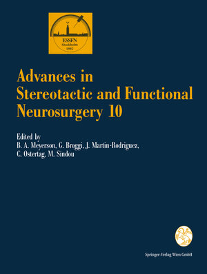 Buchcover Advances in Stereotactic and Functional Neurosurgery 10  | EAN 9783709192979 | ISBN 3-7091-9297-8 | ISBN 978-3-7091-9297-9