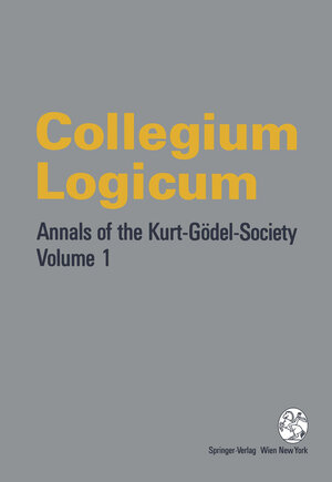 Buchcover Collegium Logicum | Kenneth A. Loparo | EAN 9783709193945 | ISBN 3-7091-9394-X | ISBN 978-3-7091-9394-5