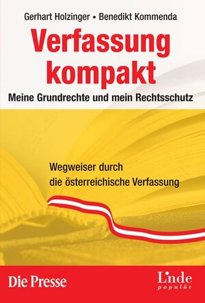 Buchcover Verfassung kompakt | Gerhart Holzinger | EAN 9783709300947 | ISBN 3-7093-0094-0 | ISBN 978-3-7093-0094-7
