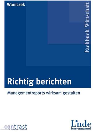 Buchcover Richtig berichten | Mirko Waniczek | EAN 9783709401767 | ISBN 3-7094-0176-3 | ISBN 978-3-7094-0176-7
