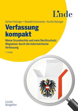 Buchcover Verfassung kompakt | Gerhart Holzinger | EAN 9783709411636 | ISBN 3-7094-1163-7 | ISBN 978-3-7094-1163-6