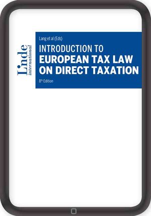 Buchcover Introduction to European Tax Law on Direct Taxation | Lukasz Adamczyk | EAN 9783709413494 | ISBN 3-7094-1349-4 | ISBN 978-3-7094-1349-4