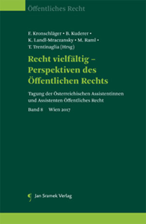 Buchcover Recht Vielfältig - Perspektiven des Öffentlichen Rechts  | EAN 9783709701676 | ISBN 3-7097-0167-8 | ISBN 978-3-7097-0167-6
