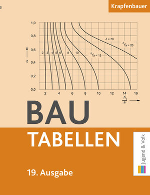 Buchcover Bautabellen | Thomas Krapfenbauer | EAN 9783710028724 | ISBN 3-7100-2872-8 | ISBN 978-3-7100-2872-4