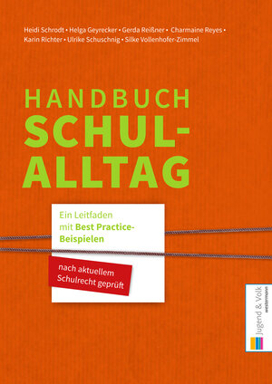 Buchcover Handbuch Schulalltag | Heidi Schrodt | EAN 9783710036620 | ISBN 3-7100-3662-3 | ISBN 978-3-7100-3662-0
