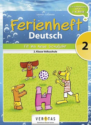 Buchcover Ferienheft Deutsch 2. Klasse Volksschule | Catherine Salomon | EAN 9783710103759 | ISBN 3-7101-0375-4 | ISBN 978-3-7101-0375-9