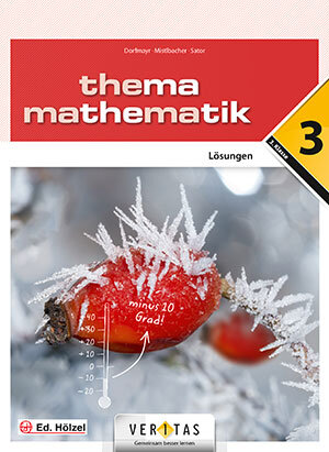 Buchcover Thema Mathematik 3. Lösungen | Anita Dorfmayr | EAN 9783710104404 | ISBN 3-7101-0440-8 | ISBN 978-3-7101-0440-4