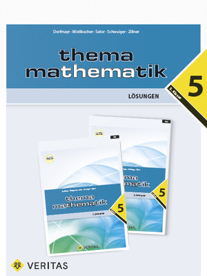 Buchcover Thema Mathematik 5. Lösungen | Anita Dorfmayr | EAN 9783710125478 | ISBN 3-7101-2547-2 | ISBN 978-3-7101-2547-8
