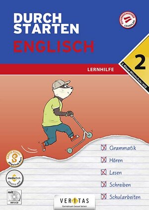 Buchcover Durchstarten Englisch 2. Klasse Mittelschule/AHS Lernhilfe (mit Audio-CD) | Franz Zach | EAN 9783710137754 | ISBN 3-7101-3775-6 | ISBN 978-3-7101-3775-4