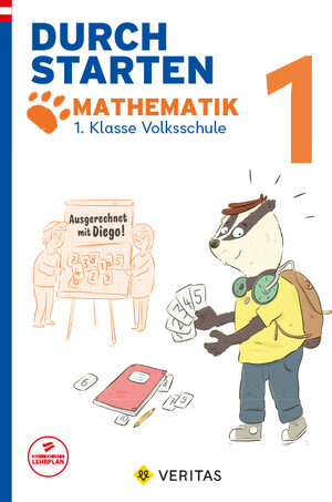 Buchcover Durchstarten. Ausgerechnet mit Diego! Mathematik 1. Klasse Volksschule | Melanie Puff | EAN 9783710170263 | ISBN 3-7101-7026-5 | ISBN 978-3-7101-7026-3