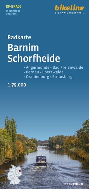 Buchcover Radkarte Barnim Schorfheide (RK-BRA06)  | EAN 9783711102249 | ISBN 3-7111-0224-7 | ISBN 978-3-7111-0224-9