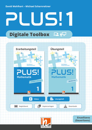 Buchcover PLUS! 1 (Lehrplan 2023) | Digitale Toolbox EL | David Wohlhart | EAN 9783711301345 | ISBN 3-7113-0134-7 | ISBN 978-3-7113-0134-5