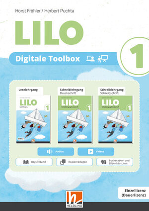 Buchcover Lilos Lesewelt 1 / LILO 1 (Lehrplan 2023) | Digitale Toolbox EL | Horst Fröhler | EAN 9783711301536 | ISBN 3-7113-0153-3 | ISBN 978-3-7113-0153-6