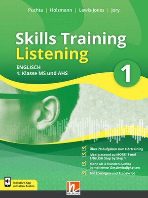 Buchcover Skills Training | Listening 1 | Herbert Puchta | EAN 9783711400185 | ISBN 3-7114-0018-3 | ISBN 978-3-7114-0018-5