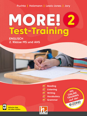 Buchcover MORE! 2 (Lehrplan 2023) | Test-Training | Herbert Puchta | EAN 9783711400307 | ISBN 3-7114-0030-2 | ISBN 978-3-7114-0030-7