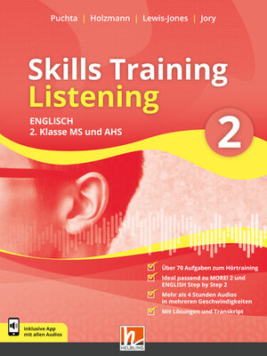 Buchcover Skills Training | Listening 2 (LP 2023) | Herbert Puchta | EAN 9783711400390 | ISBN 3-7114-0039-6 | ISBN 978-3-7114-0039-0