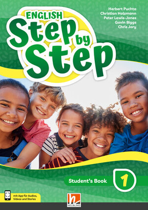 Buchcover ENGLISH Step by Step 1, Student's Book + E-BOOK+ (Lehrplan 2023) | Herbert Puchta | EAN 9783711400673 | ISBN 3-7114-0067-1 | ISBN 978-3-7114-0067-3