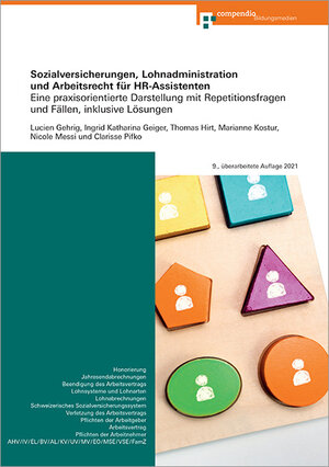 Buchcover Sozialversicherungen, Lohnadministration und Arbeitsrecht für HR-Assistenten | Thomas Hirt | EAN 9783715545783 | ISBN 3-7155-4578-X | ISBN 978-3-7155-4578-3