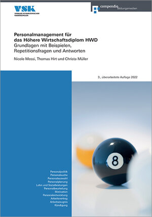 Buchcover Personalmanagement für das Höhere Wirtschaftsdiplom HWD | Thomas Hirt | EAN 9783715549538 | ISBN 3-7155-4953-X | ISBN 978-3-7155-4953-8