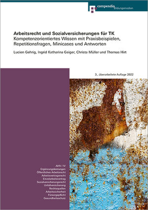 Buchcover Arbeitsrecht und Sozialversicherungen für TK | Lucien Gehrig | EAN 9783715550077 | ISBN 3-7155-5007-4 | ISBN 978-3-7155-5007-7