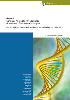 Buchcover Genetik | Markus Bütikofer | EAN 9783715550527 | ISBN 3-7155-5052-X | ISBN 978-3-7155-5052-7