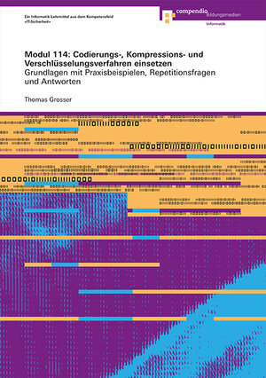Buchcover Modul 114: Codierungs-, Kompressions- und Verschlüsselungsverfahren einsetzen | Thomas Grosser | EAN 9783715572321 | ISBN 3-7155-7232-9 | ISBN 978-3-7155-7232-1