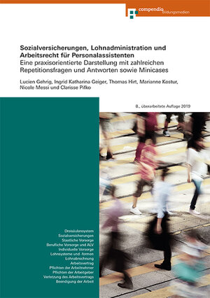 Buchcover Sozialversicherungen, Lohnadministration und Arbeitsrecht für Personalassistenten | Thomas Hirt | EAN 9783715578071 | ISBN 3-7155-7807-6 | ISBN 978-3-7155-7807-1