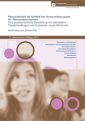 Buchcover Personalarbeit im Umfeld der Anspruchsgruppen für Personalassistenten | Nicole Messi | EAN 9783715597188 | ISBN 3-7155-9718-6 | ISBN 978-3-7155-9718-8