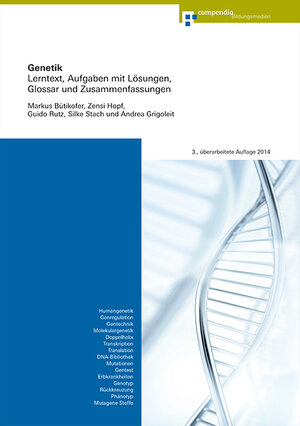 Buchcover Genetik | Markus Bütikofer | EAN 9783715598932 | ISBN 3-7155-9893-X | ISBN 978-3-7155-9893-2