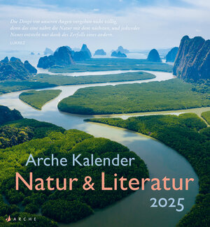 Buchcover Arche Kalender Natur & Literatur 2025  | EAN 9783716000083 | ISBN 3-7160-0008-6 | ISBN 978-3-7160-0008-3