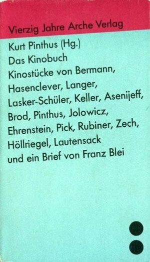 Buchcover Das Kinobuch | Max Brod | EAN 9783716019115 | ISBN 3-7160-1911-9 | ISBN 978-3-7160-1911-5