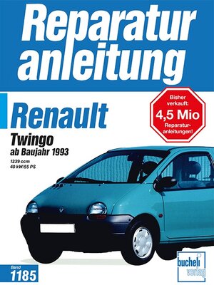 Buchcover Renault Twingo ab Baujahr 1993  | EAN 9783716818916 | ISBN 3-7168-1891-7 | ISBN 978-3-7168-1891-6