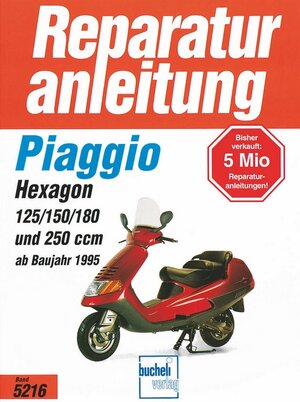 Buchcover Piaggio Hexagon ab 1995  | EAN 9783716819593 | ISBN 3-7168-1959-X | ISBN 978-3-7168-1959-3
