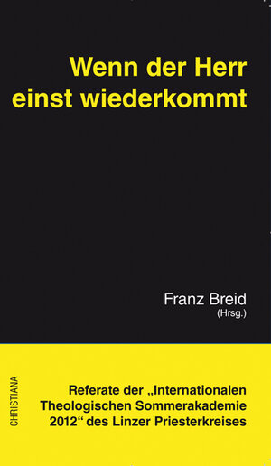 Buchcover Wenn der Herr einst wiederkommt  | EAN 9783717112198 | ISBN 3-7171-1219-8 | ISBN 978-3-7171-1219-8