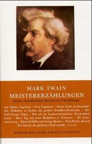 Buchcover Meistererzählungen | Mark Twain | EAN 9783717515845 | ISBN 3-7175-1584-5 | ISBN 978-3-7175-1584-5