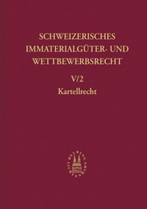 Buchcover Band V/2: Kartellrecht | Rolf Dähler | EAN 9783719018610 | ISBN 3-7190-1861-X | ISBN 978-3-7190-1861-0
