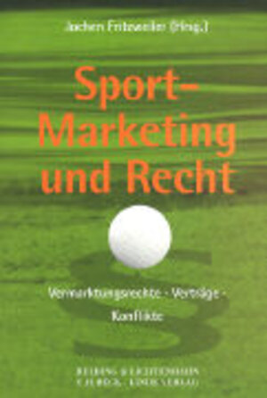 Buchcover Sport-Marketing und Recht | Frank Daumann | EAN 9783719021856 | ISBN 3-7190-2185-8 | ISBN 978-3-7190-2185-6